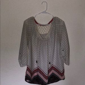 Sheer woman’s blouse